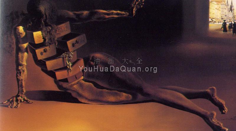 神人同形的橱柜 - 萨尔瓦多·达利